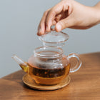 ARAKSA Glass Tea Pot With Strainer