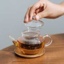 ARAKSA Glass Tea Pot With Strainer