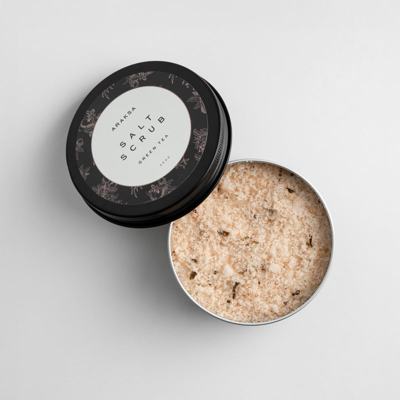ARAKSA Green Tea Salt Scrub