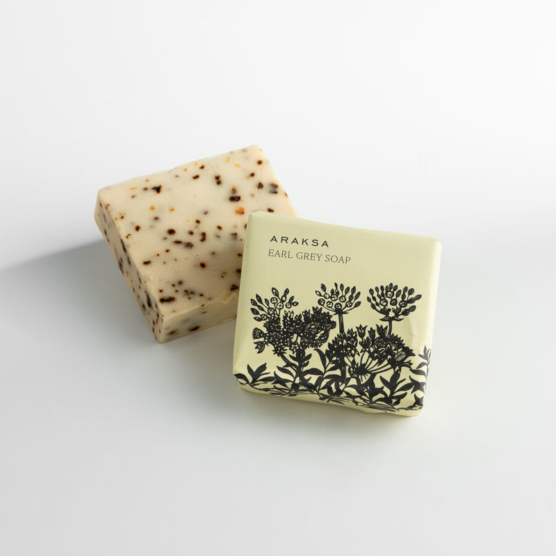 ARAKA Tea-Infused Artisan Soap Bar